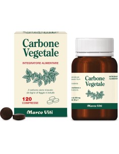 Carbone vegetale Integratore 120 Compresse